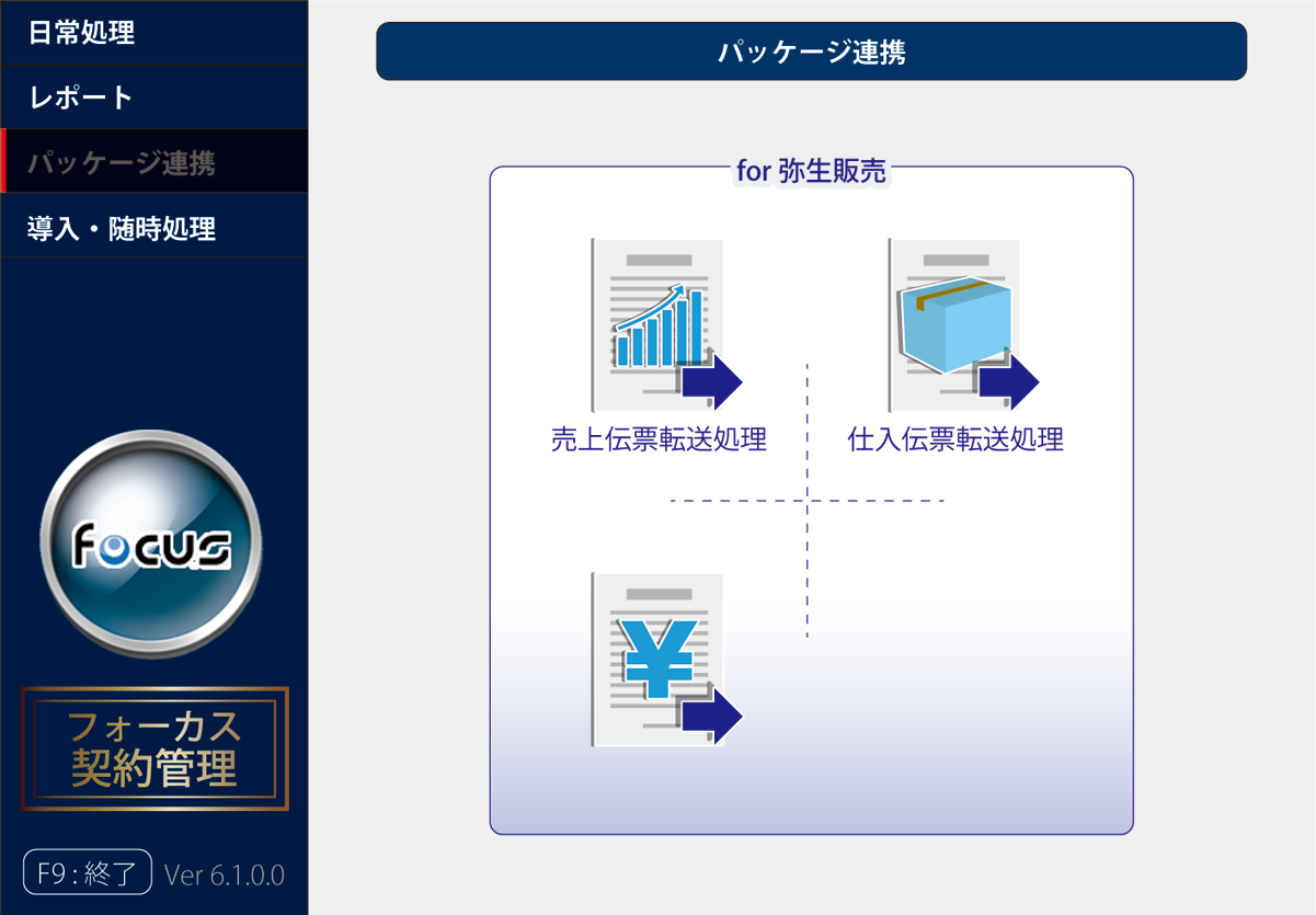 パッケージ連携